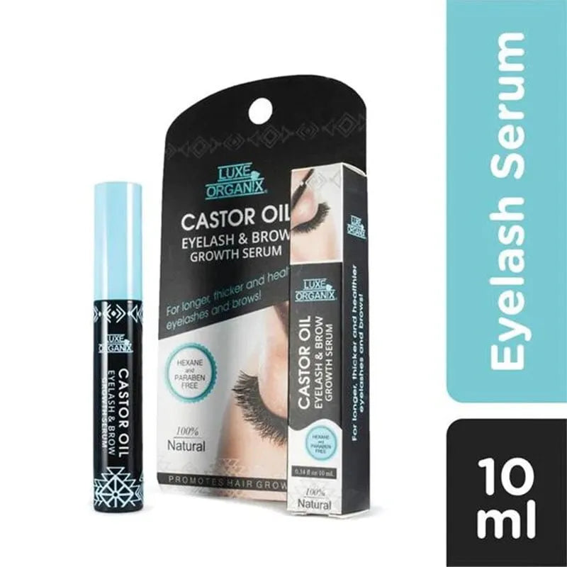 Luxe Organix Castor Oil Eyelash & Brow Growth Serum