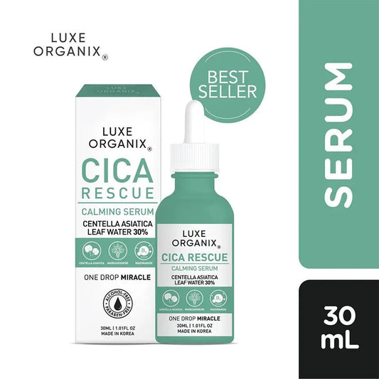 Luxe Organix Cica Rescue Gentle Brightening Serum 30ml