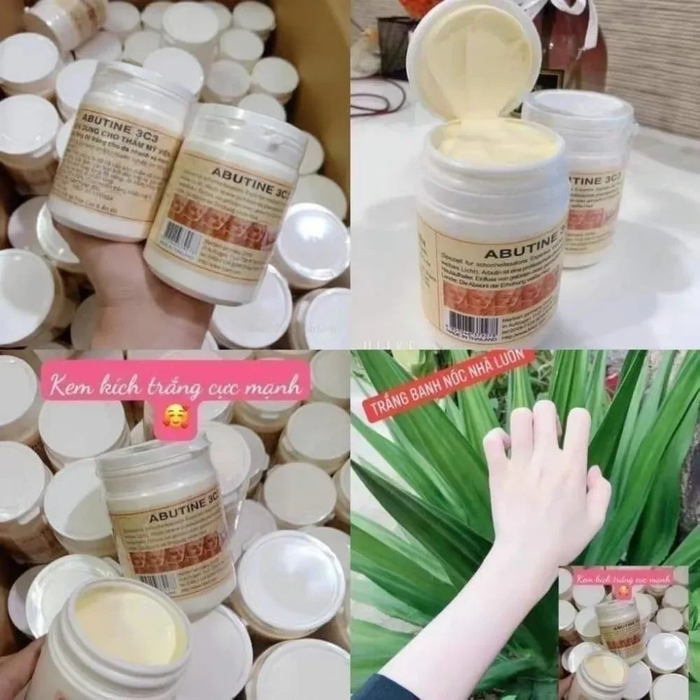 Abutine 3c3 Whitening Body 250g Reduce Dark Skin Blemishes, Moisturize, Brighten And Smooth Skin Whiter