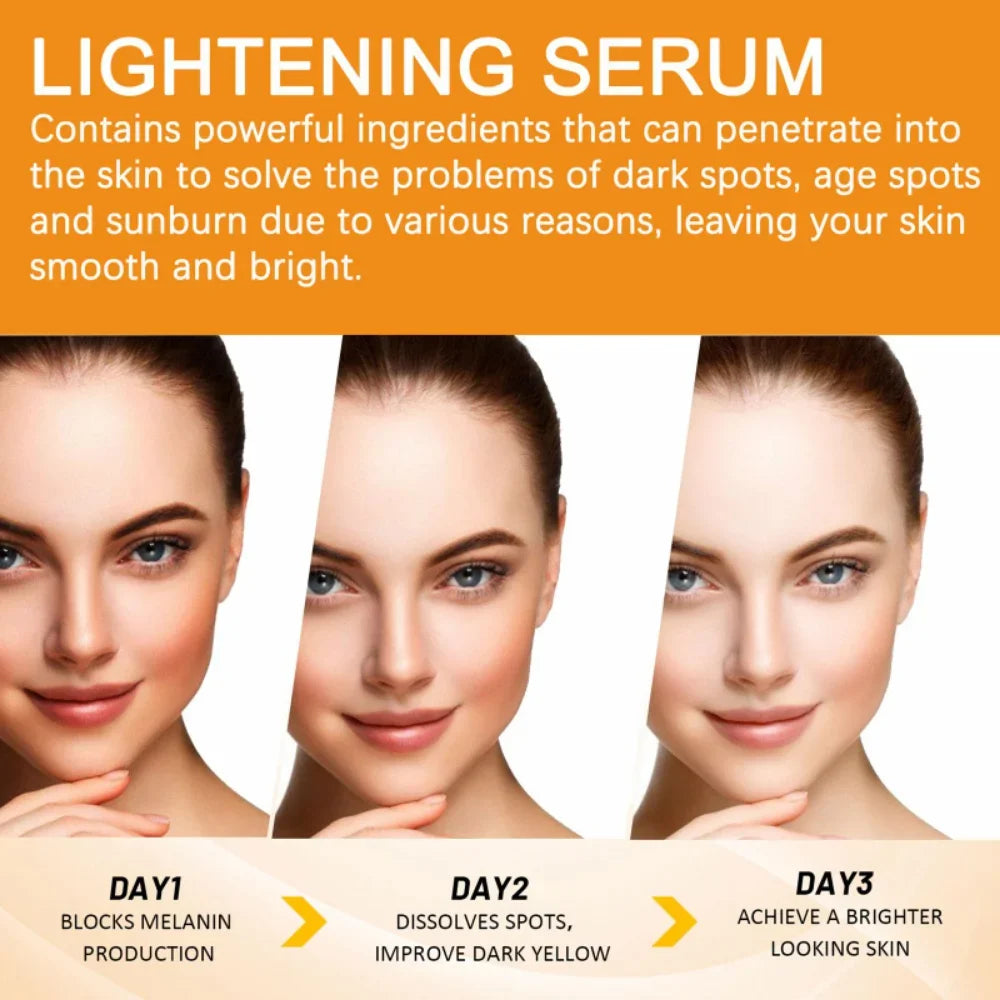 Vitamin C Serum For Face Whitening Facial Serum Hyaluronic Acid Remove Dark Spot Korean Skin Care Products Skincare New