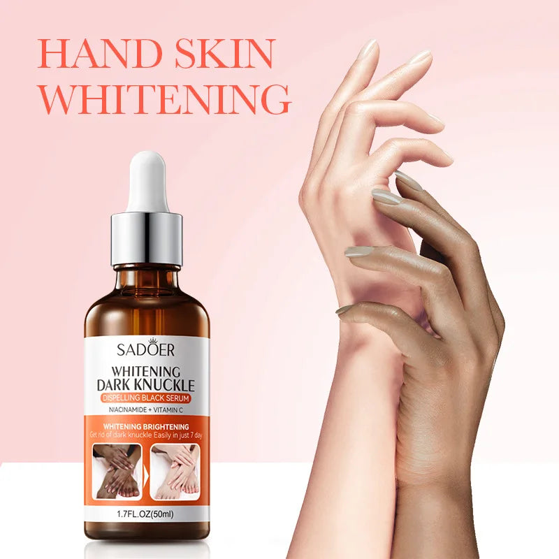 Silanda Beauty 50ml Whitening Dark Knuckle Serum Niacinamide Vitamin C Body Brightening Essence Nice Korean Skincare Products