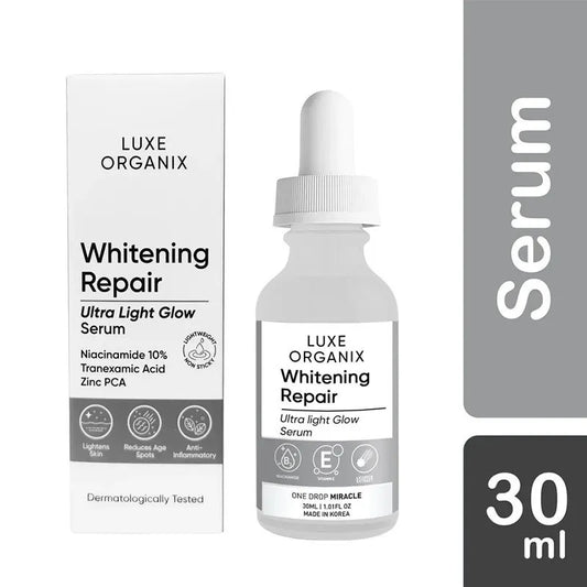 Luxe Organix Clinical Pro Whitening Repair Ultra Light Glow Serum 30ml