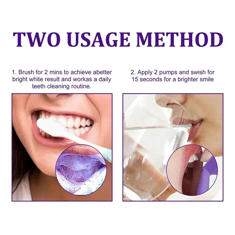 Mousse Toothpaste Teeth Whitening